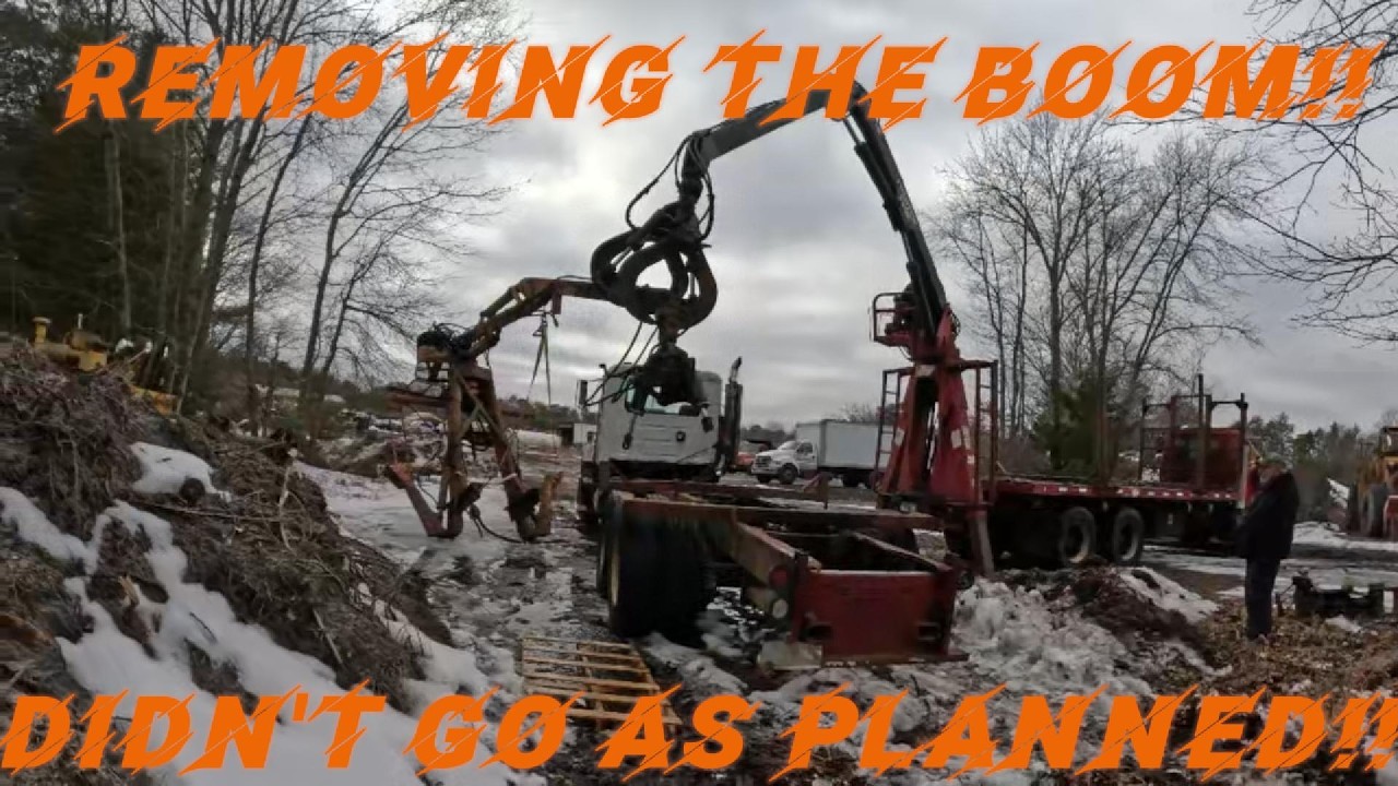 Removing The Boom! Didn't Go As Planned!