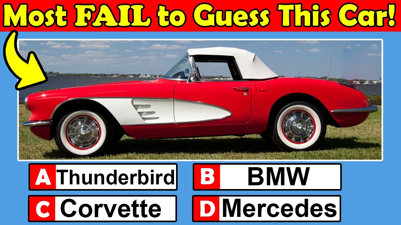 Guess 20 Classic Sports Cars! How Many Will You Get Right?