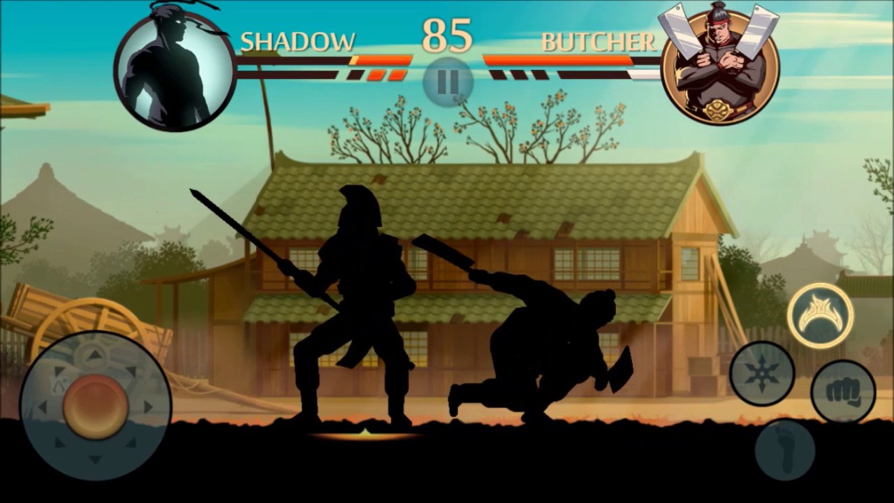 Shadow Fight 2 | Act 3 | Boss Battle : Butcher (Better version).