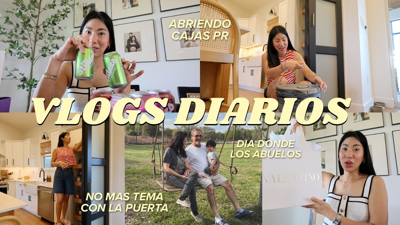 Abriendo Cajas De Marcas + Se Acabo El Tema De La Puerta + Dia Donde Abuelos