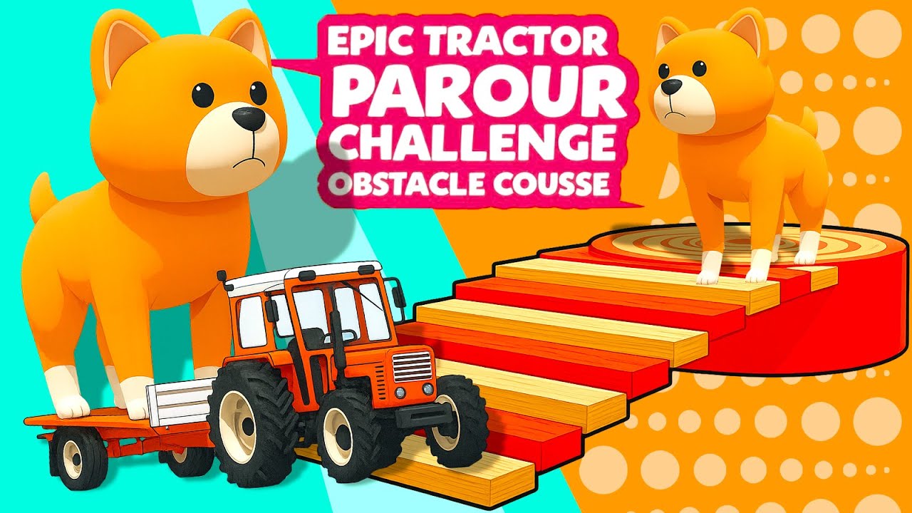 Zetor vs Claas Tractor Duel: GIANT DOGS Challenge in FS25!