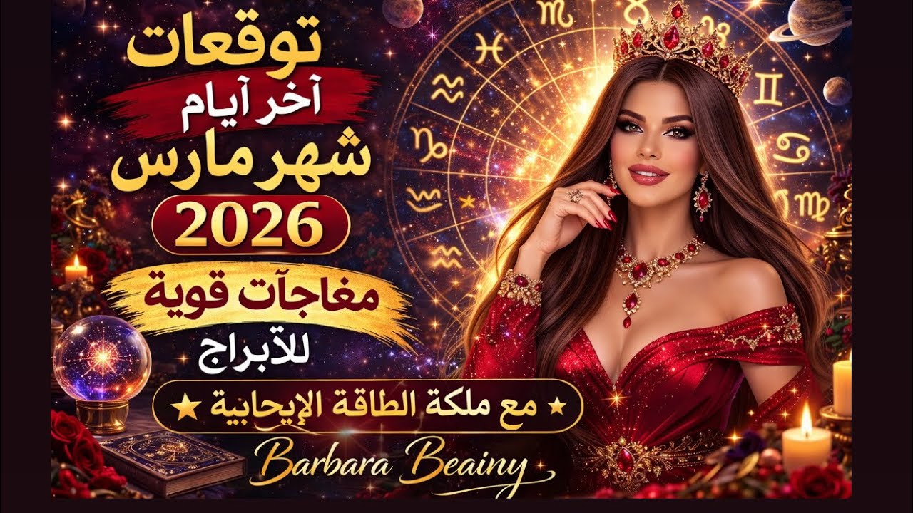 برج العقرب توقعات من ١٥/٣ لغاية ٣١/٣/٢٠٢٦