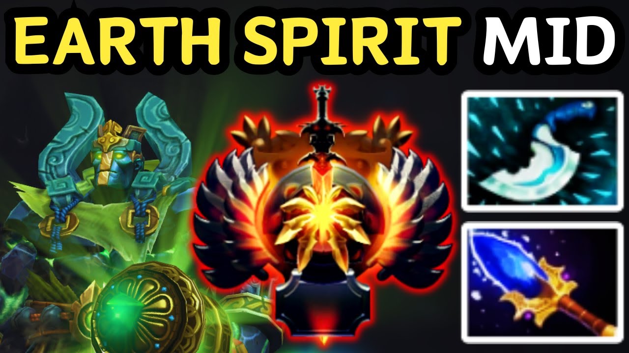 🔥 THE ULTIMATE MID CONTROL HERO — EARTH SPIRIT 🔥 DOTA 2