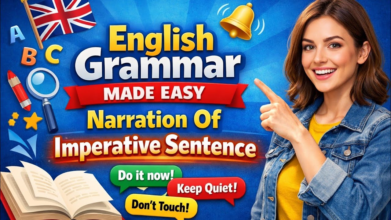 Narration Change Of Imperative Sentence In Bengali| English Grammar Made Easy |