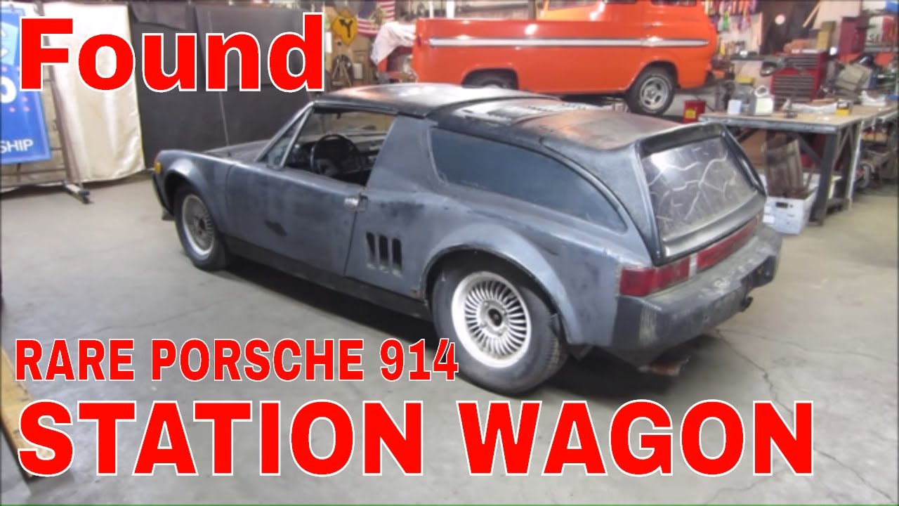 Rare Porsche 914 Station wagon comes home with me,