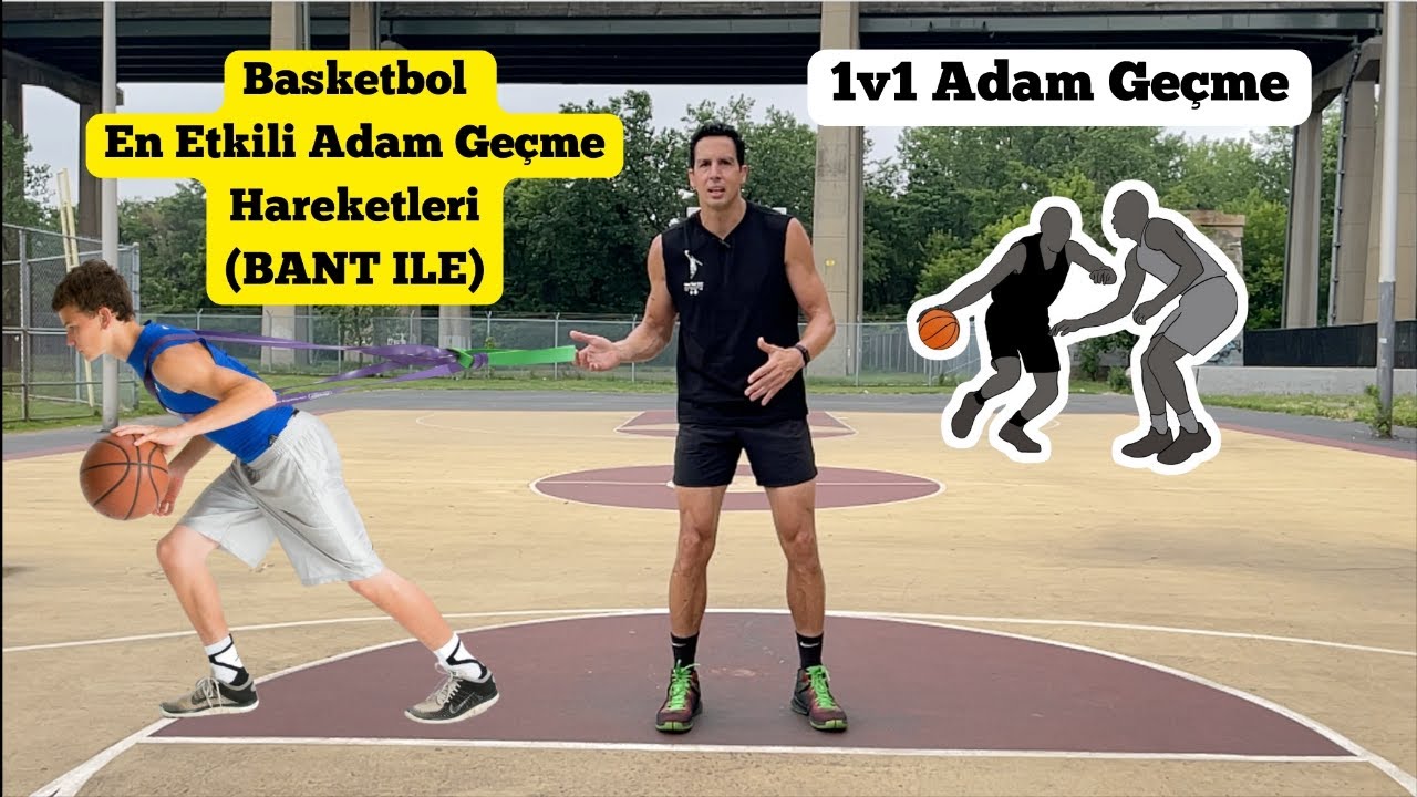 Basketbolda 1v1 Adam Geçmenin En Etkili Hareketleri: Bant Egzersiziyle Usta Ol! 🏀🔥