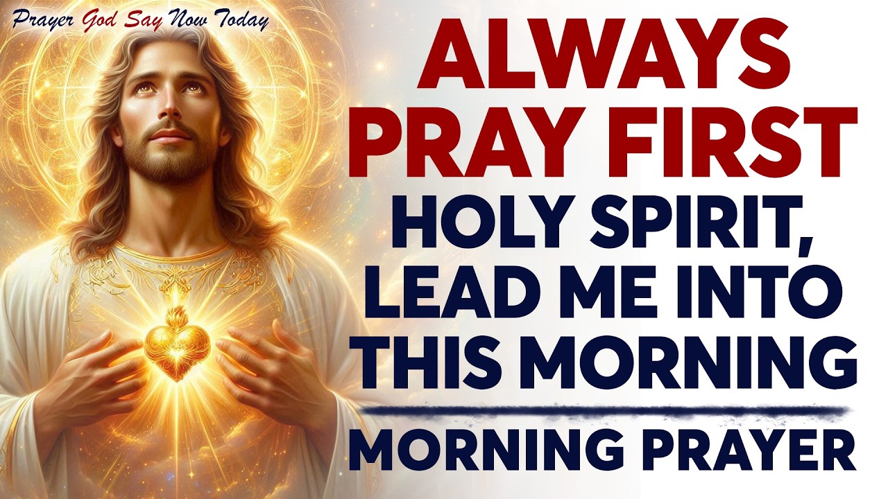 Holy Spirit, Lead My Heart Into a Blessed New Day | Daily Morning Prayer for Wisdom and Blessing