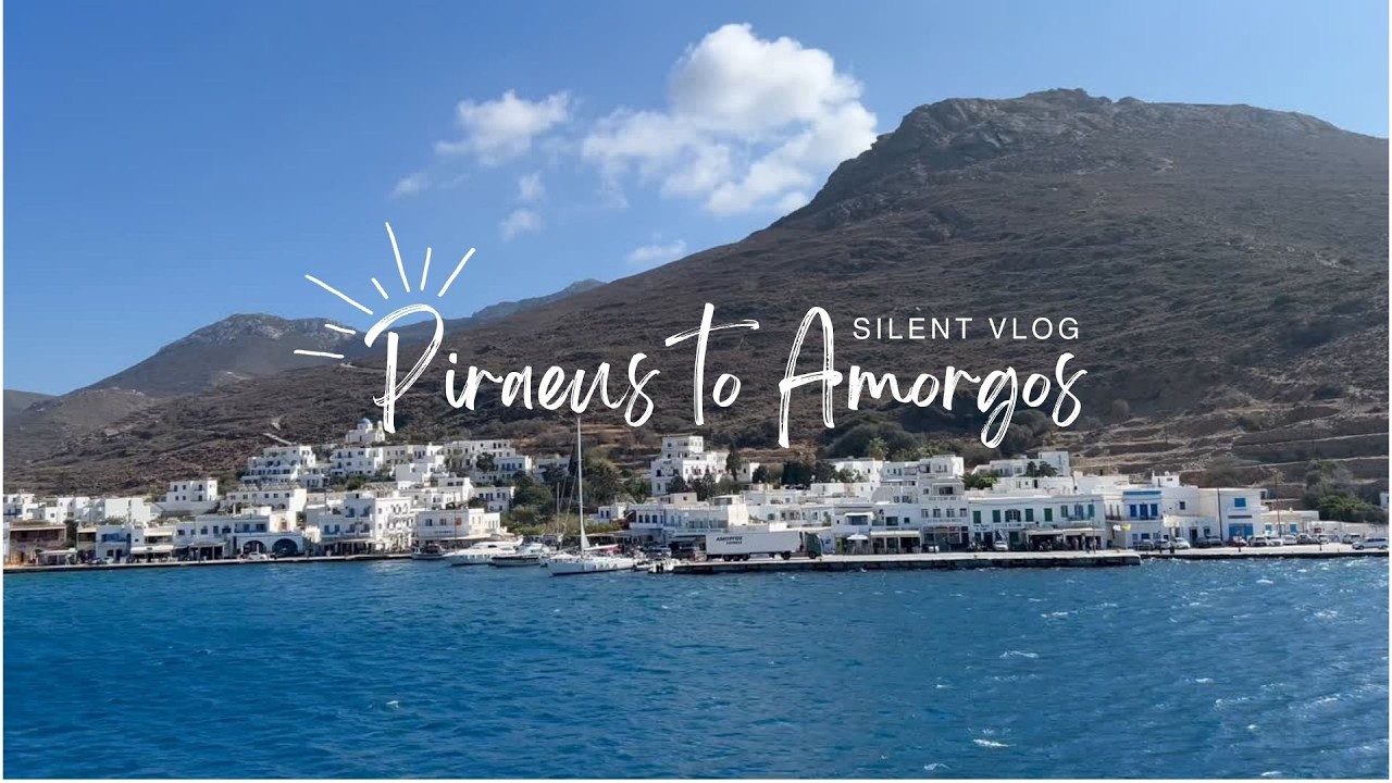 Ferrying Through the Cyclades - 9hrs from Piraeus to Amorgos
