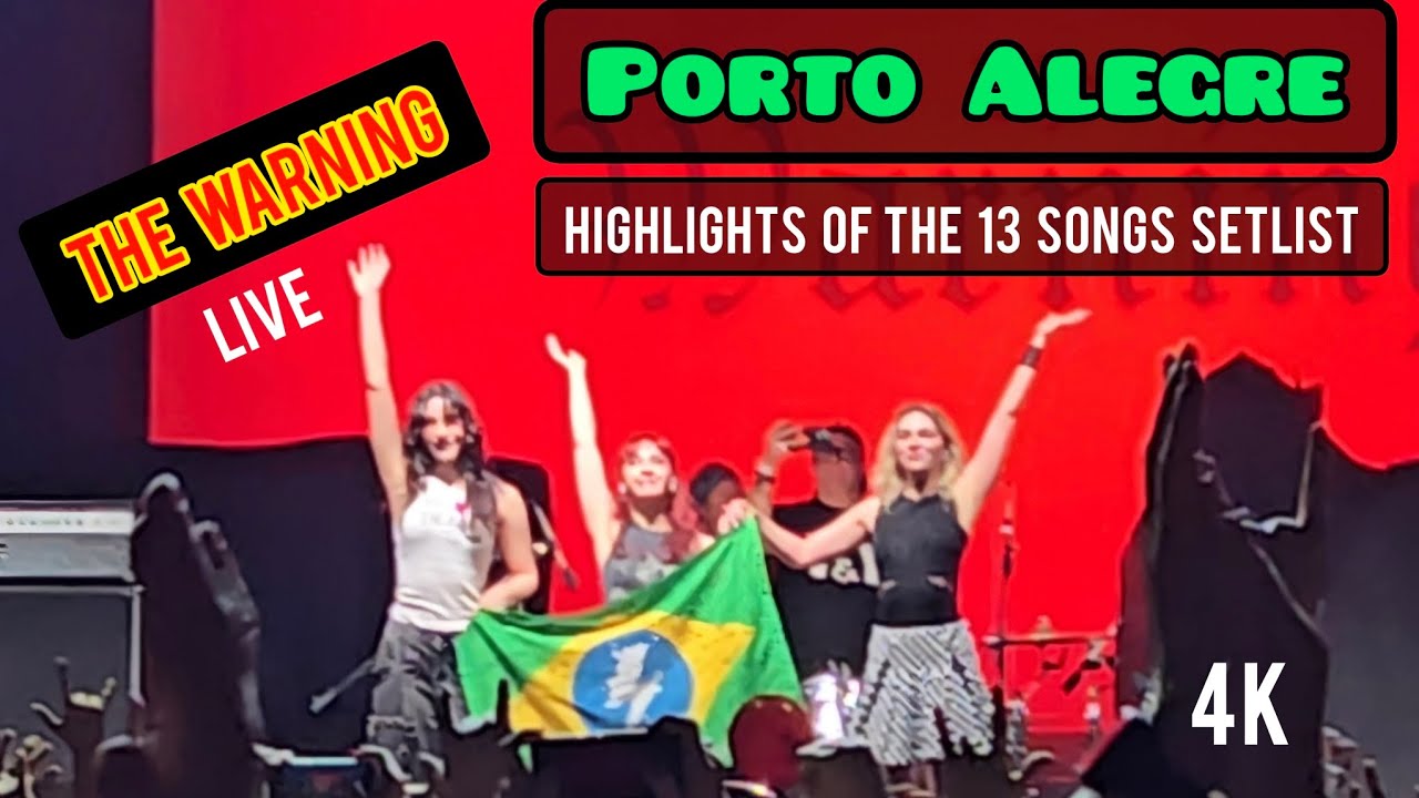 THE WARNING - PORTO ALEGRE, BRASIL - HIGHLIGHTS  3/11/25 #live #rock #keepmefed #tour #fyp #martintw