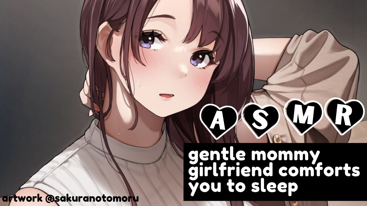 [ASMR Roleplay] ♡ Mommy girlfriend comforts you to sleep (whisper, head massage, personal attention)