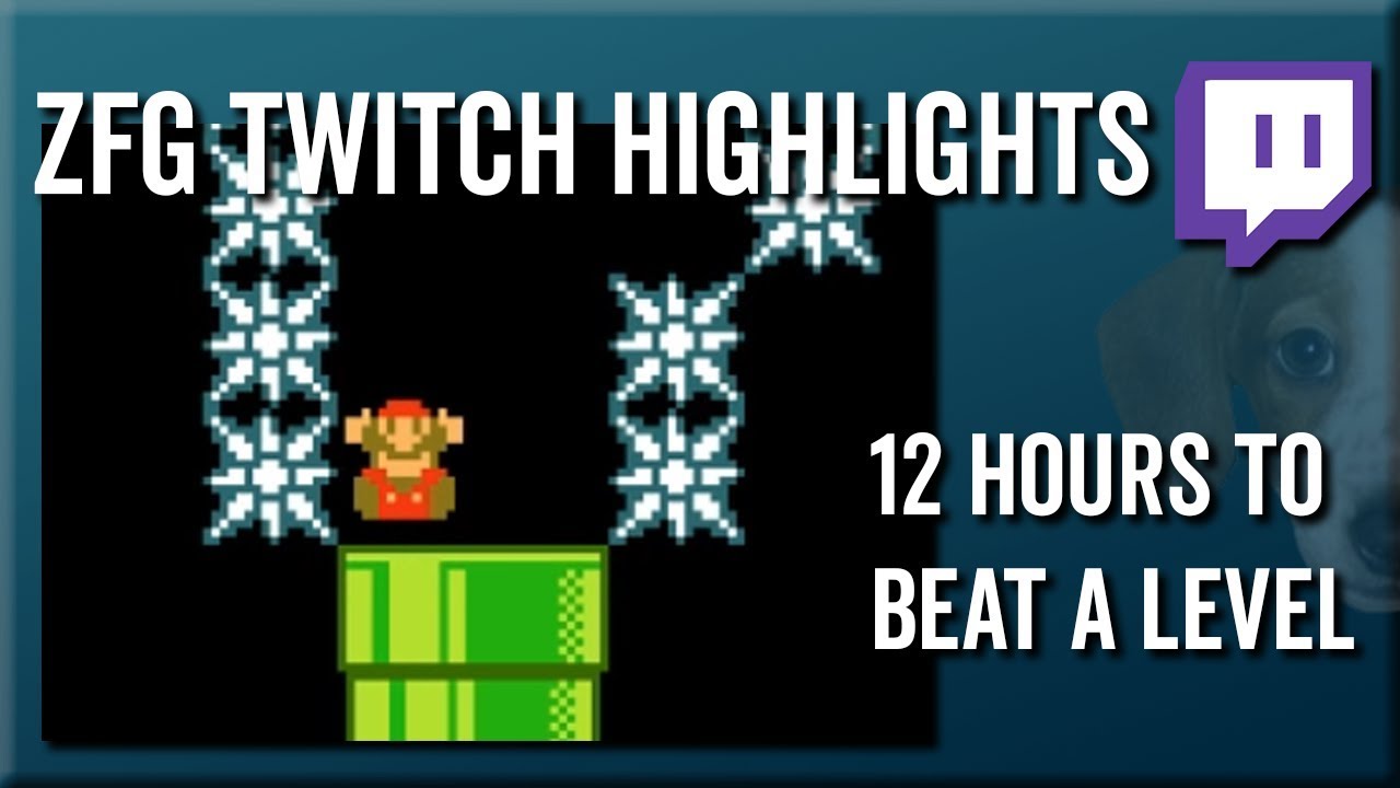 Only Took Me 12 Hours to Beat This Level - ZFG Twitch Highlights