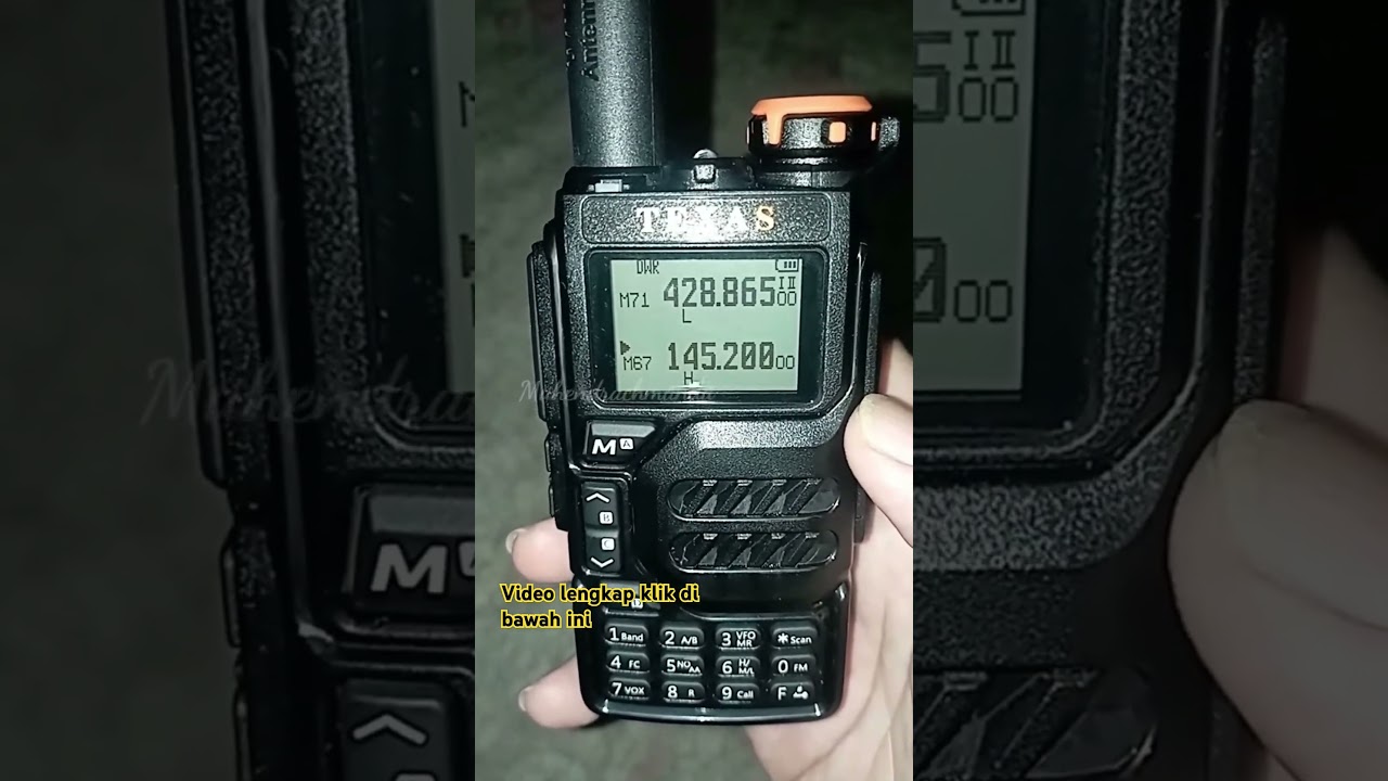 #Tutorial Pindah frekuensi HT Texas TX-3