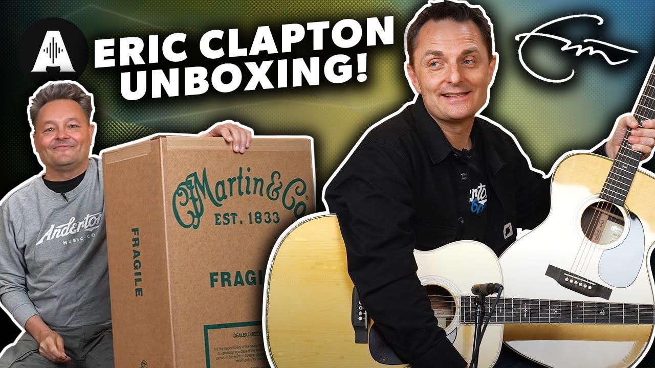 Unboxing Limited Edition Martin Eric Clapton Acoustic Guitars!