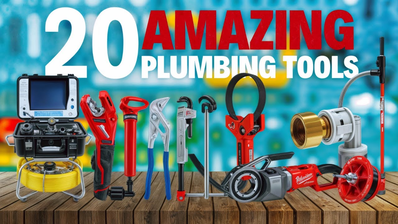 20 Amazing Plumbing Tools That You Should Have! Part 2