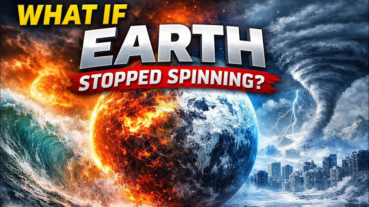 What Happens If The EARTH Suddenly Stops Spinning?