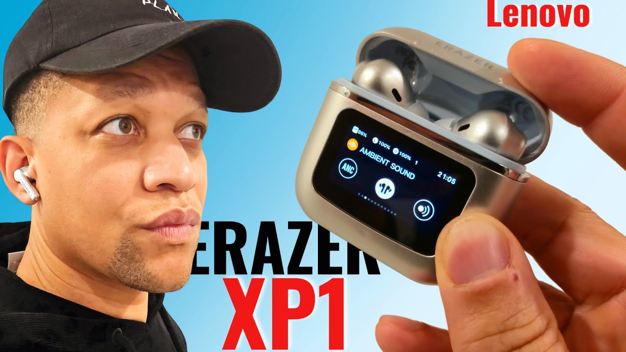 Bluetooth-наушники Lenovo ERAZER XP1: беспроводные наушники с сенсорным ЖК-дисплеем за 20 долларов
