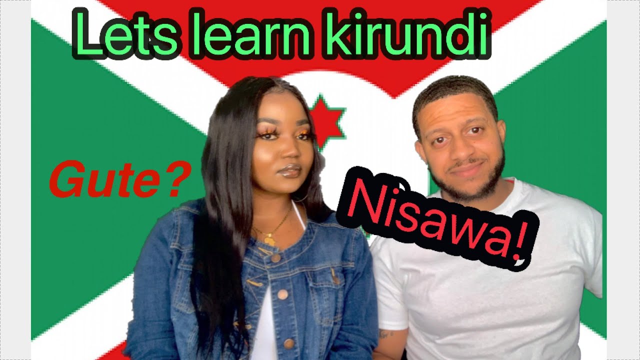 Teaching a African- American Kirundi. Does he also Speak Swahili?