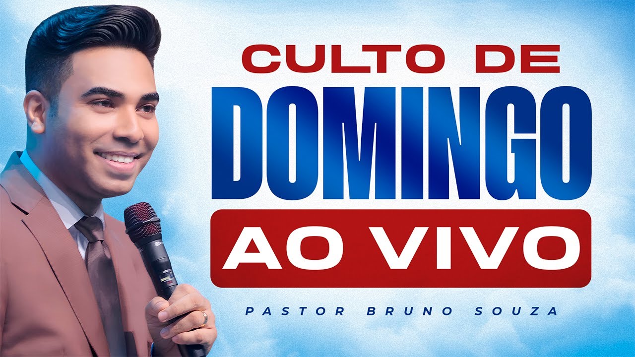 CULTO AO VIVO 25 DE JANEIRO DE 2026 DOMINGO - PR BRUNO SOUZA