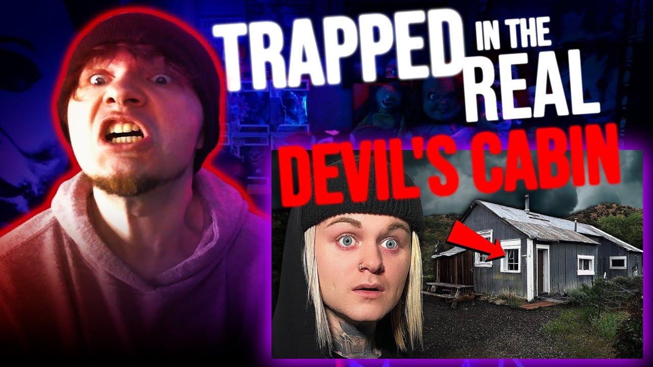 TRAPPED in the REAL DEVIL'S CABIN (The Night we Almost Quit) | TWIN PARANORMAL REACTION