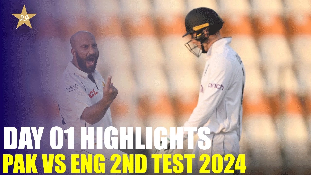 Full Highlights | Pakistan vs England | Day 01 | 2nd Test 2024 | PCB | MR1K