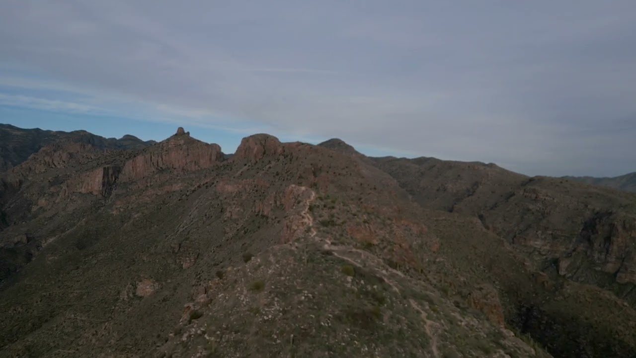 Blackett's Ridge Leap at Sunset