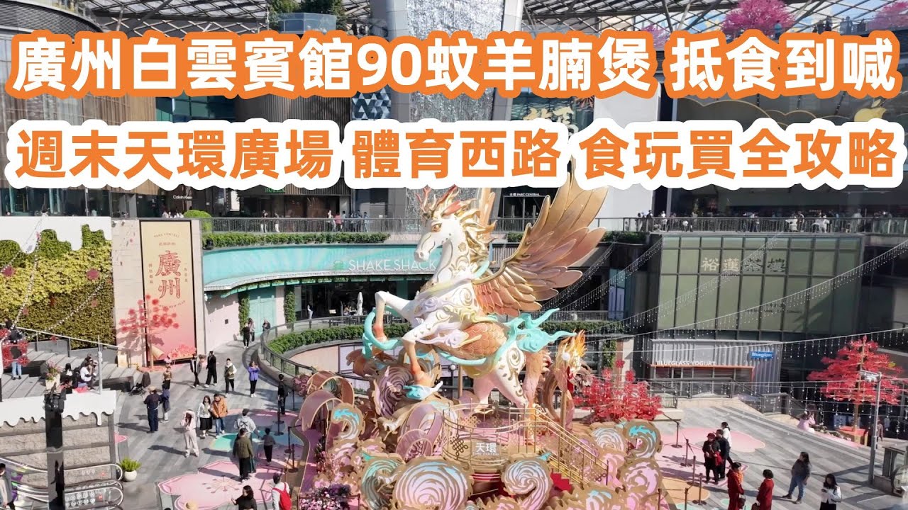 廣州白雲賓館90蚊羊腩煲！抵食到喊！春節酒店房價！2000一晚貴到驚？識食一定咁食！華豐麵浸羊腩汁！90年代物價？ 廣州老字號生存戰！商場變街坊茶樓？自由行全攻略！廣州美食生活Vlog！美食旅遊攻略！