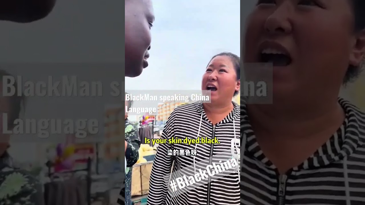 Black Nigerian speaking China🤣🤣