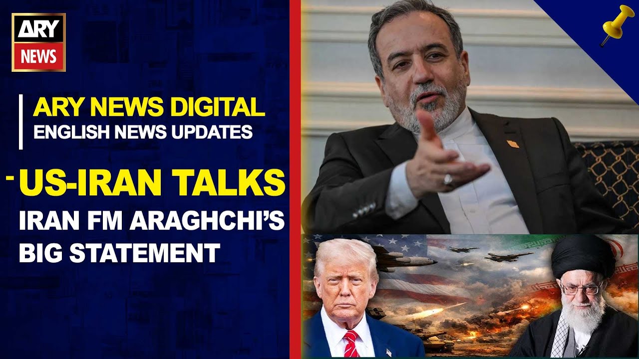 Iran FM says agreed with US to hold next round of talks 'soon' || ARY News English News Updates