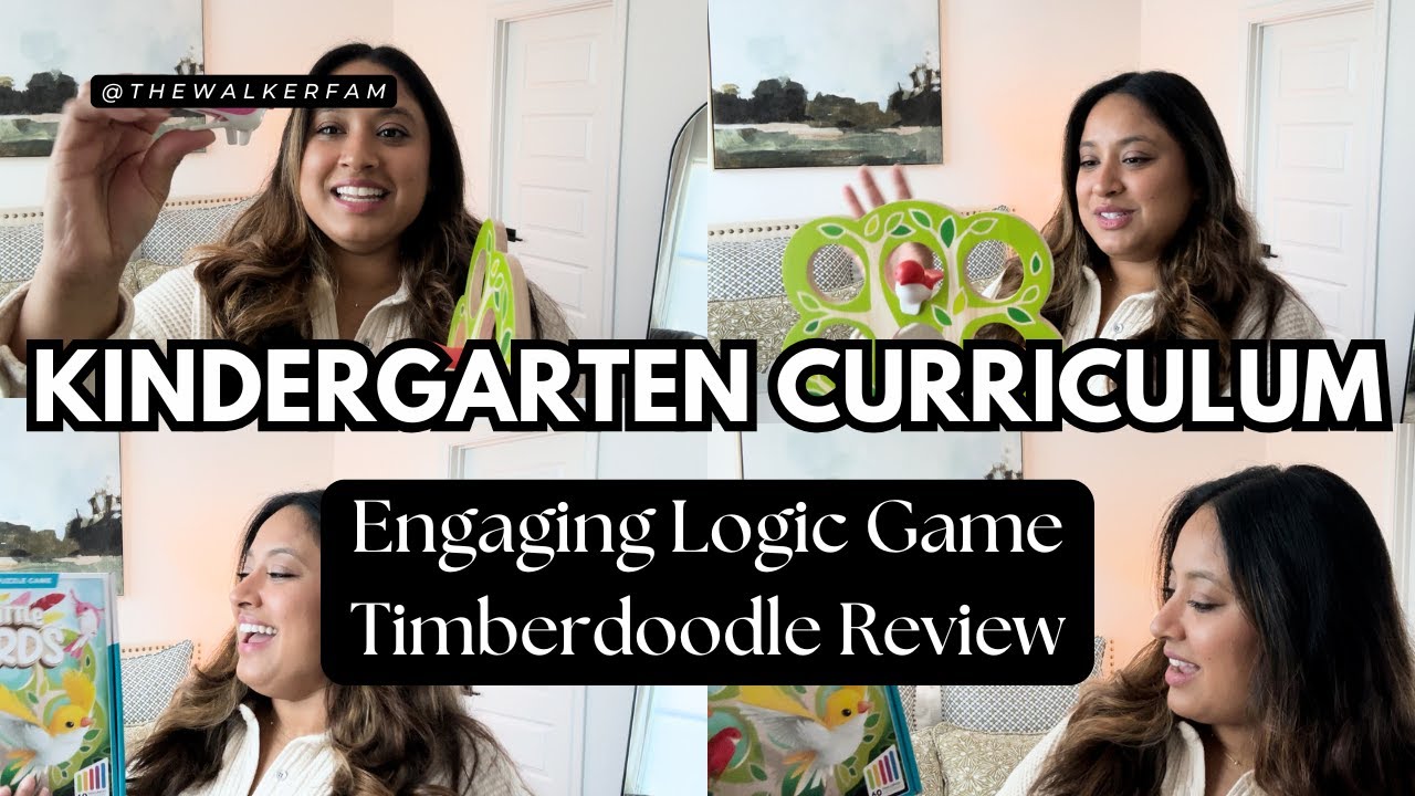 Kindergarten Curriculum - 5 Little Birds - Logic Game - Timberdoodle