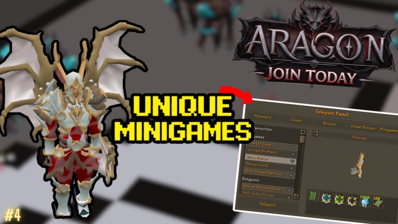 THESE MINIGAMES GAVE MY ACCOUNT HUGE UPGRADES!! | ARAGON CUSTOM SERIES #4
