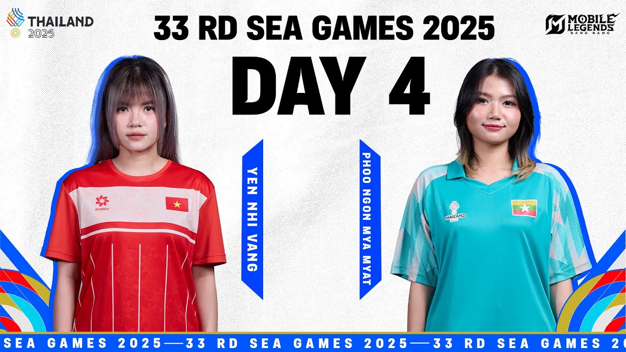 33RD SEA GAMES 2025 DAY 4 : Mobile Legends Bang Bang