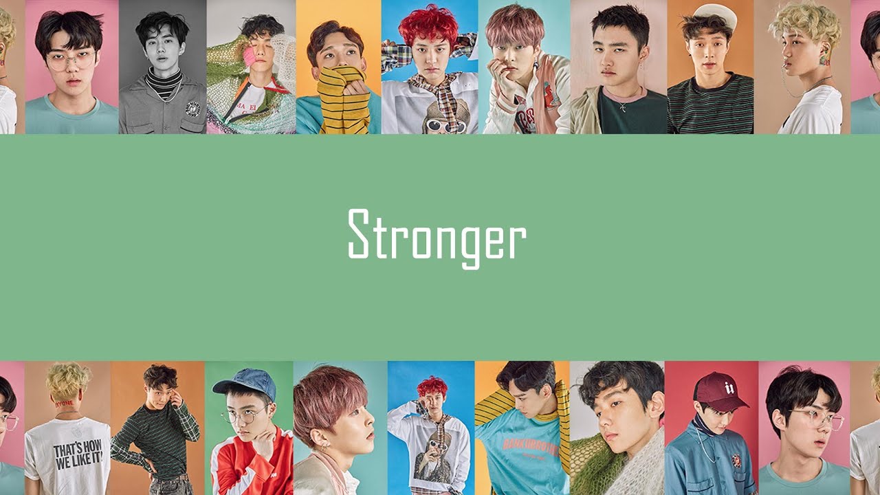 EXO - Stronger (EASY Lyrics)