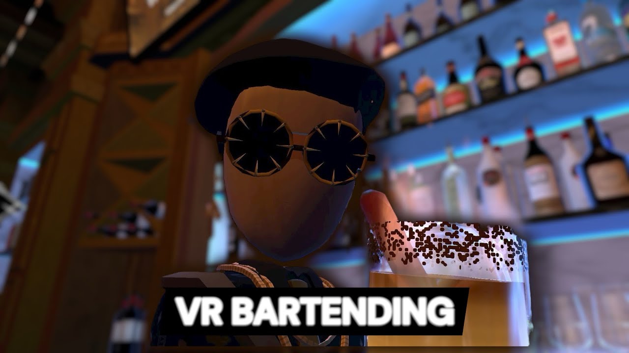 Calm VR Bartending & Commentary - Library Bar 