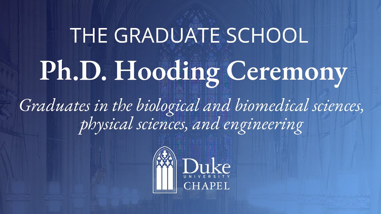 2023 Ph.D. Hooding Ceremony for the Biomedical Sciences, Physical Sciences, and Engineering