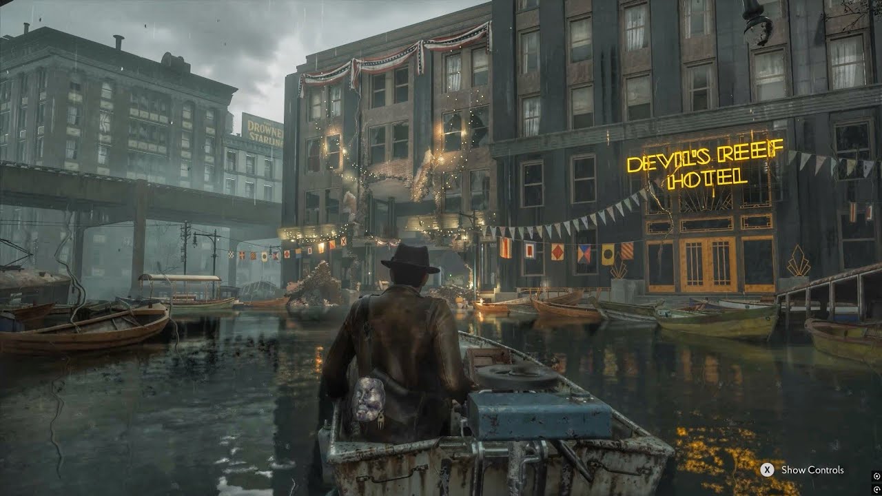 The Sinking City 2 - Save the Woman at the Devil's Reef Hotel Full Walkthrough Gameplay