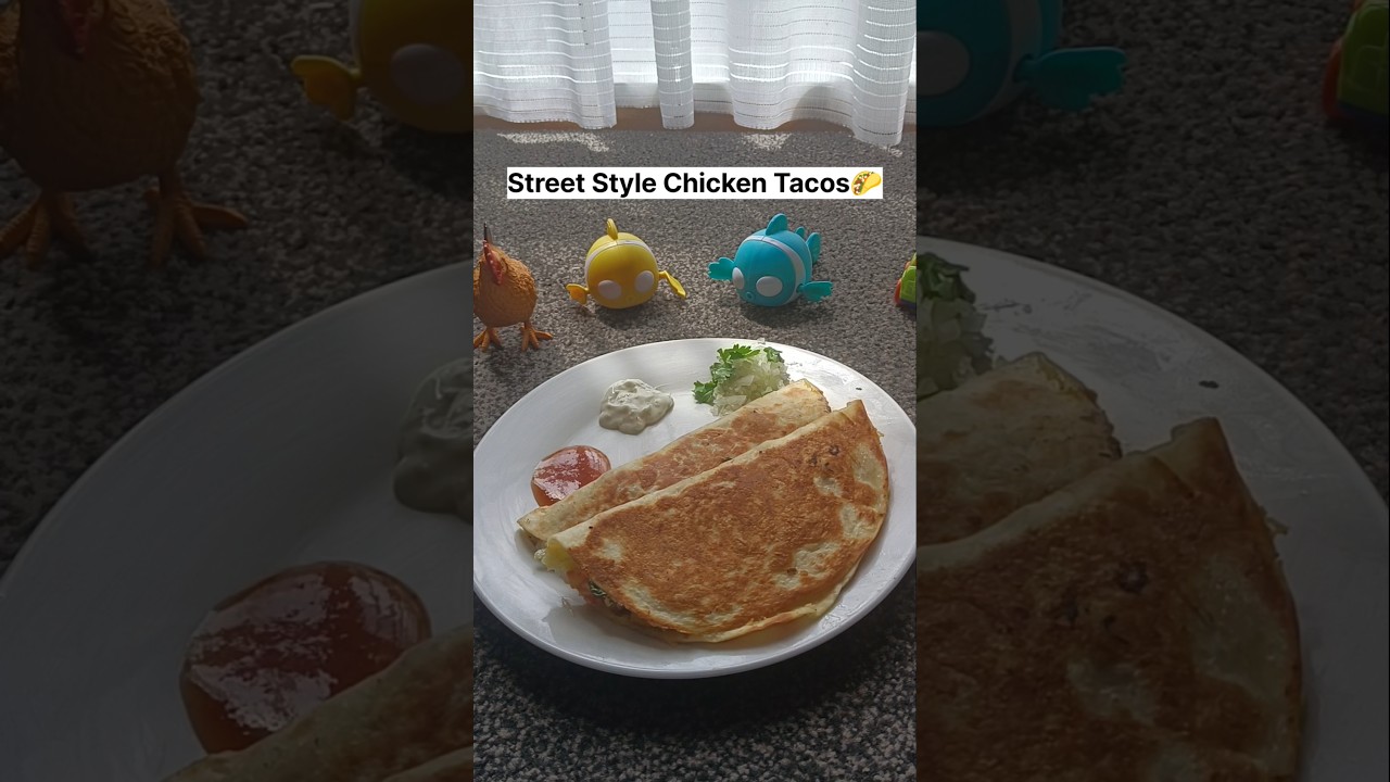 Street Style Chicken Tacos🌮 
