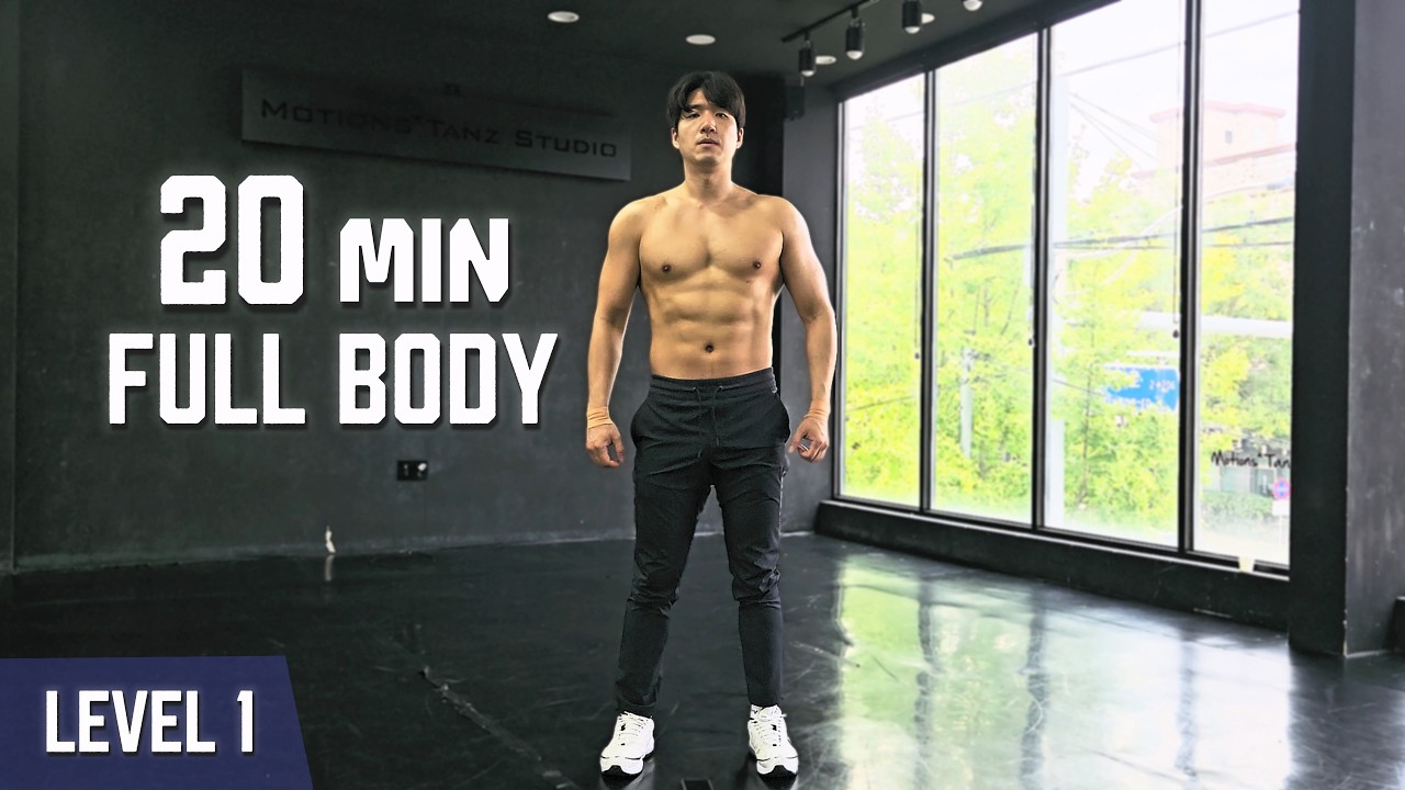 20 Min FULL BODY Workout | No Equipment & No Repeat