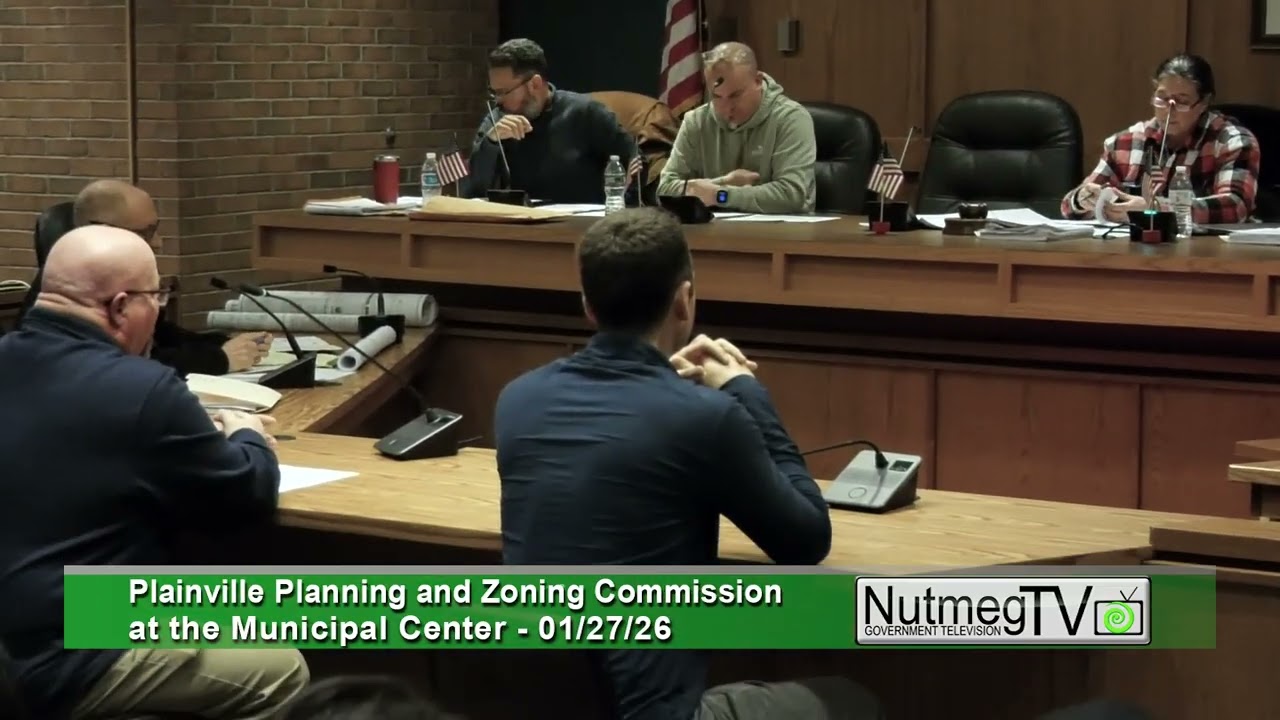 Plainville Planning and Zoning Commission Meeting - 01/26/26
