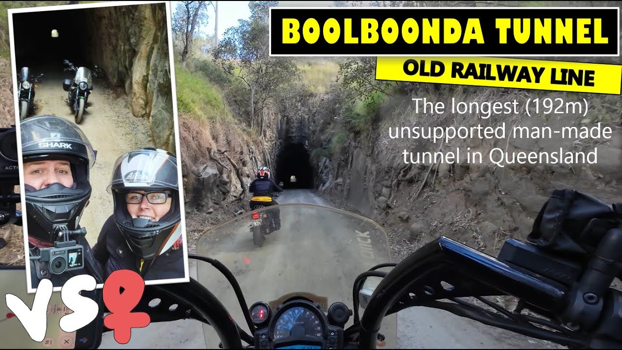 VS♀️ Boolboonda Tunnel (Old Railway Line)