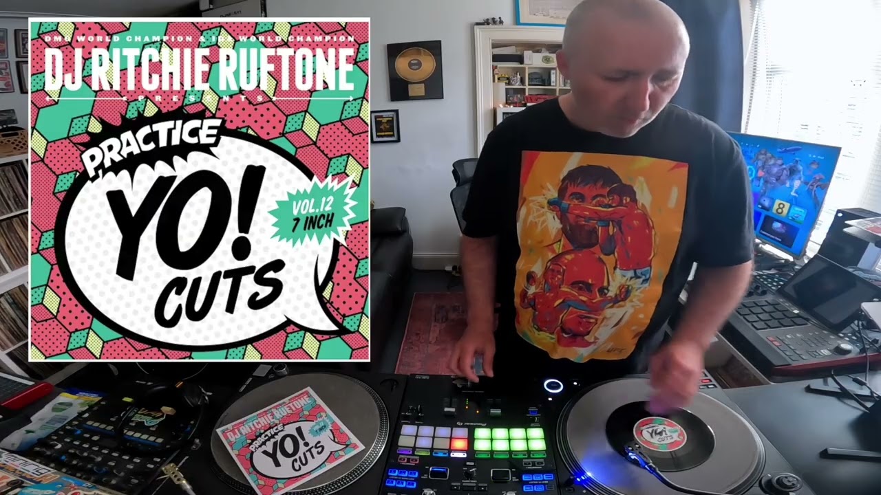 PRACTICE YO! CUTS VOL 12  // 7-INCH  A-SIDE SCRATCH FREESTYLE