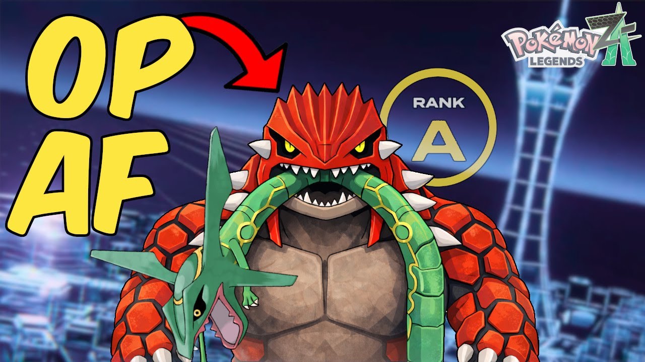 Безумная победа Граудона! | Действительно имба | Pokemon Legends ZA
