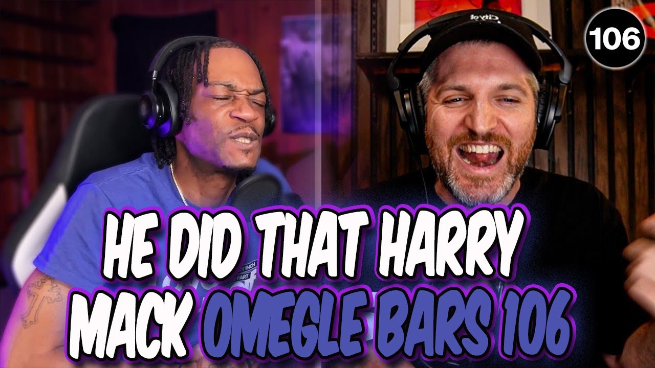 HoodFacts TV Reacts to HE DID THAT Harry Mack Omegle Bars 106