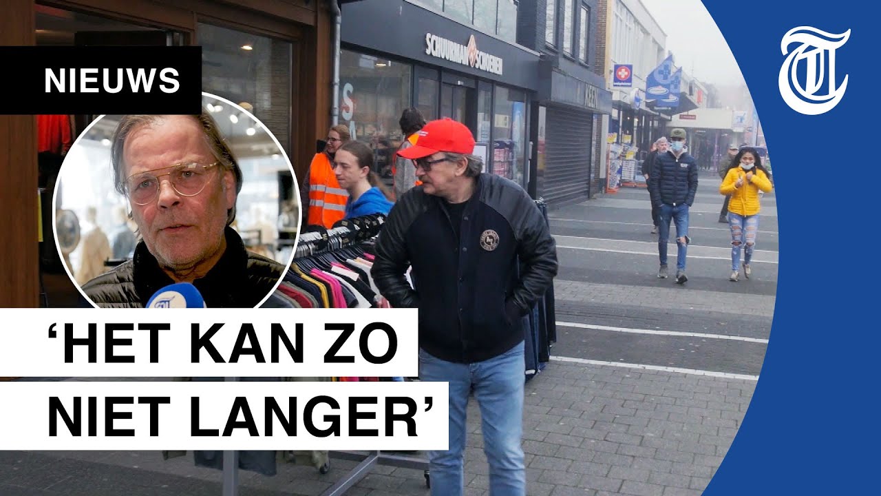Deze winkelier ging anderhalf uur open