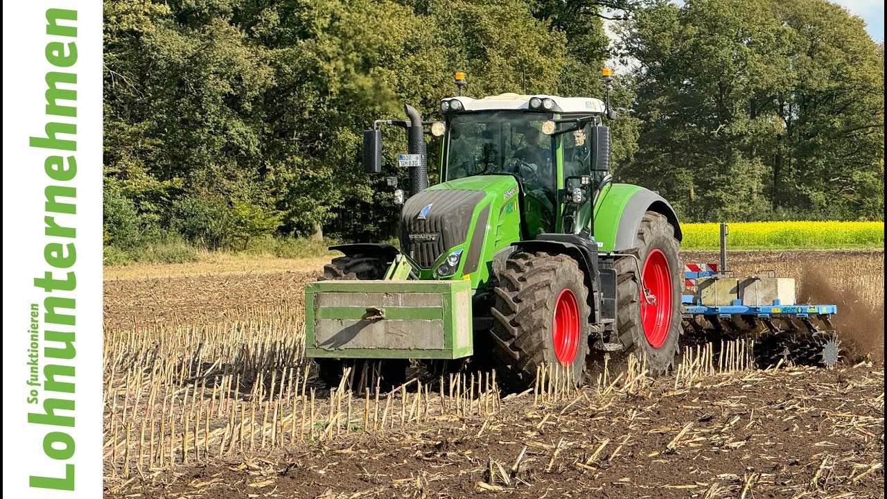 LU Meis: MIt dem Turbo in die Maisstoppelzerkleinerung