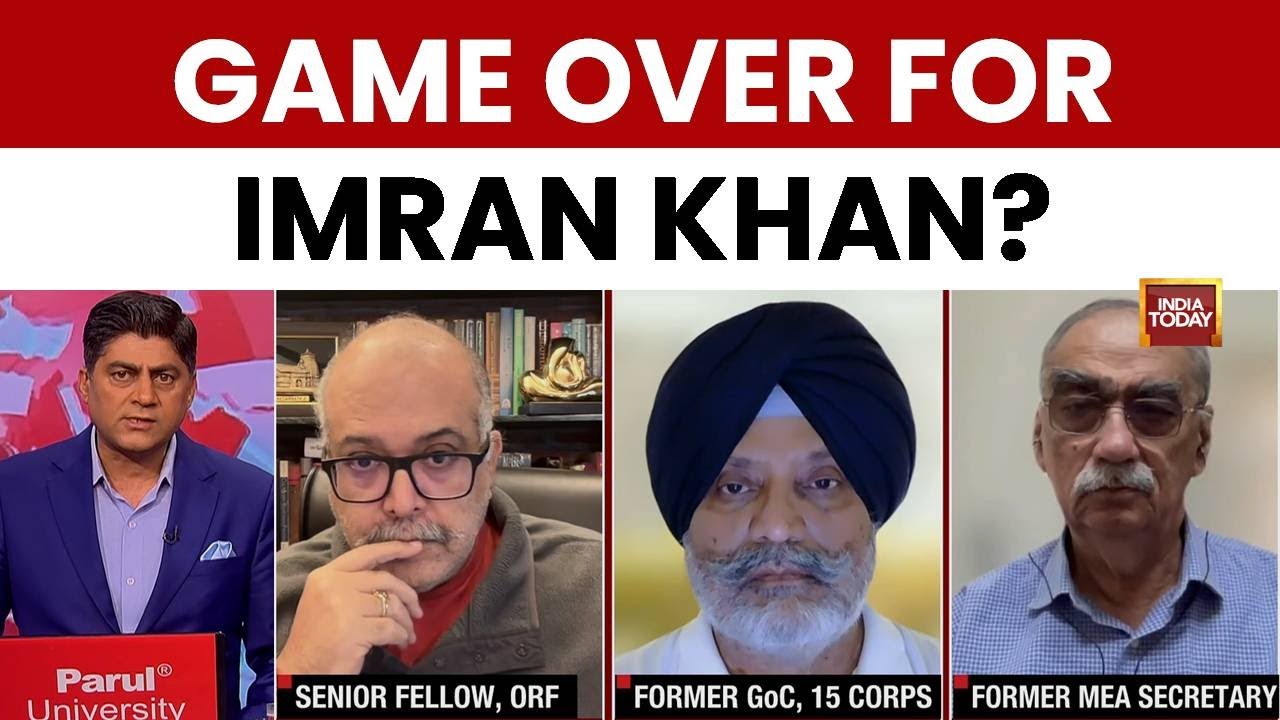 India Today Debate: Will 17-Year Sentence End The Political Career Of Imran Khan? | Pakistan News