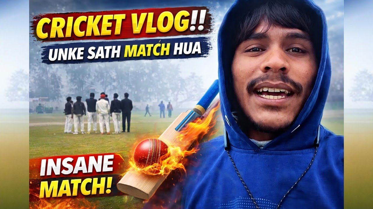Cricket match vlog 🏆 but... 😔 #cricket #cricketlover 