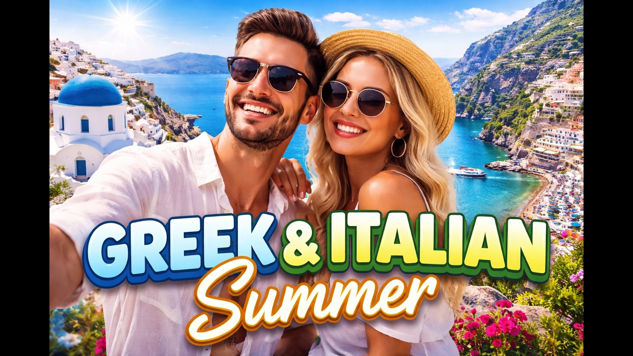 &ldquo;Greek & Italian Summer Vibes 🌊🍋 | Mediterranean Travel Escape&rdquo;