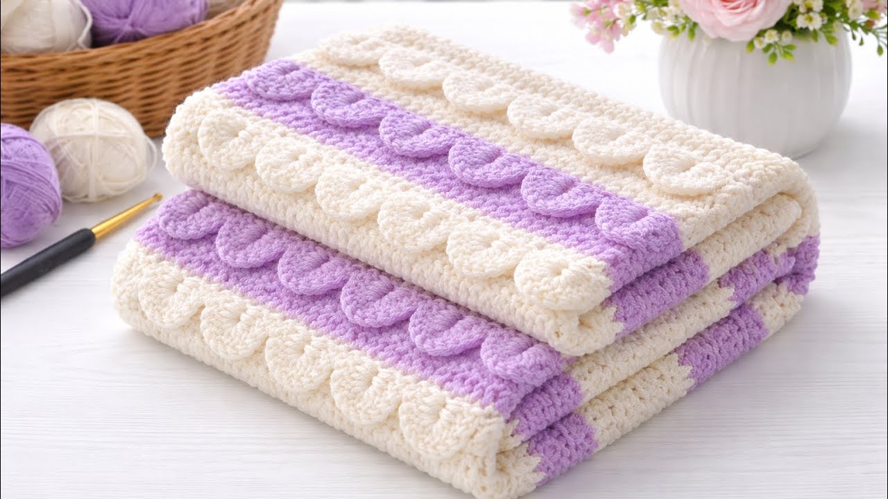 🤌WONDERFUL👌🏻 crochet knit blanket pattern / how to make knit vest/ knitting bag pattern✅