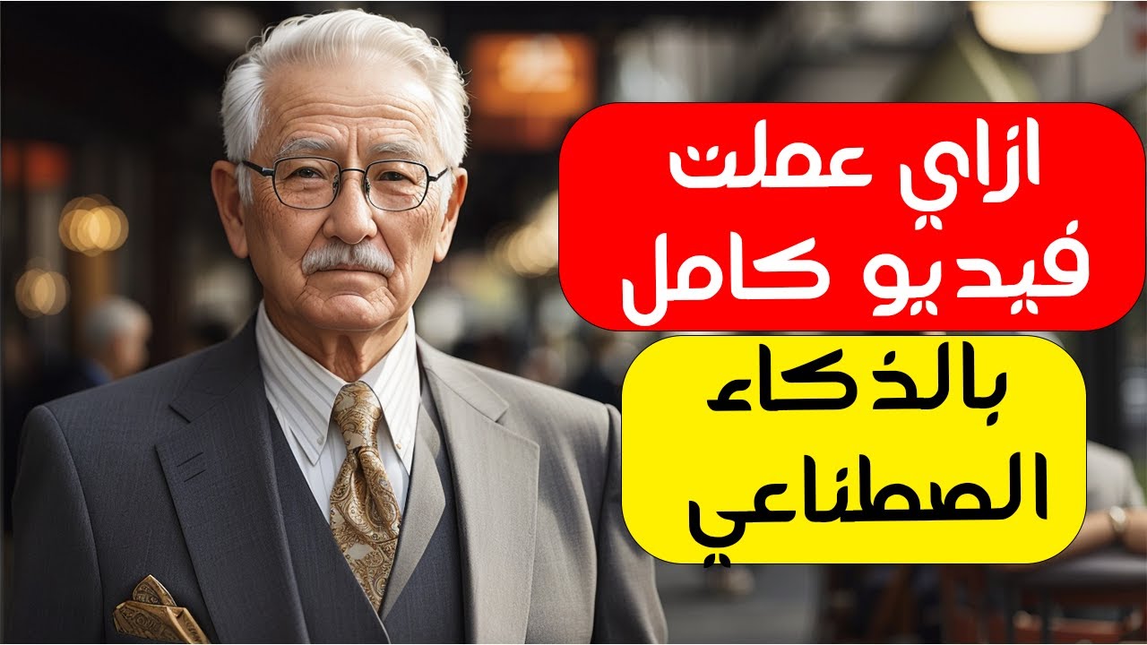 كيف أعمل فيديو كامل بالذكاء الاصطناعي | طريقة عمل فيديو كامل بالذكاء الاصطناعي