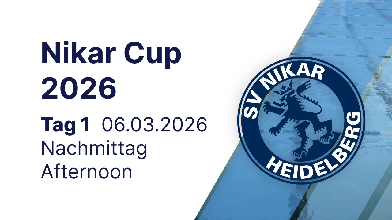 Nikar Cup 2026 - Freitag Nachmittag 06.03.2026